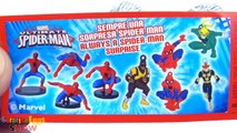 Egg Surprise Spiderman Opening Kinder Surprise Marvel Spider Man New Toys Unboxing