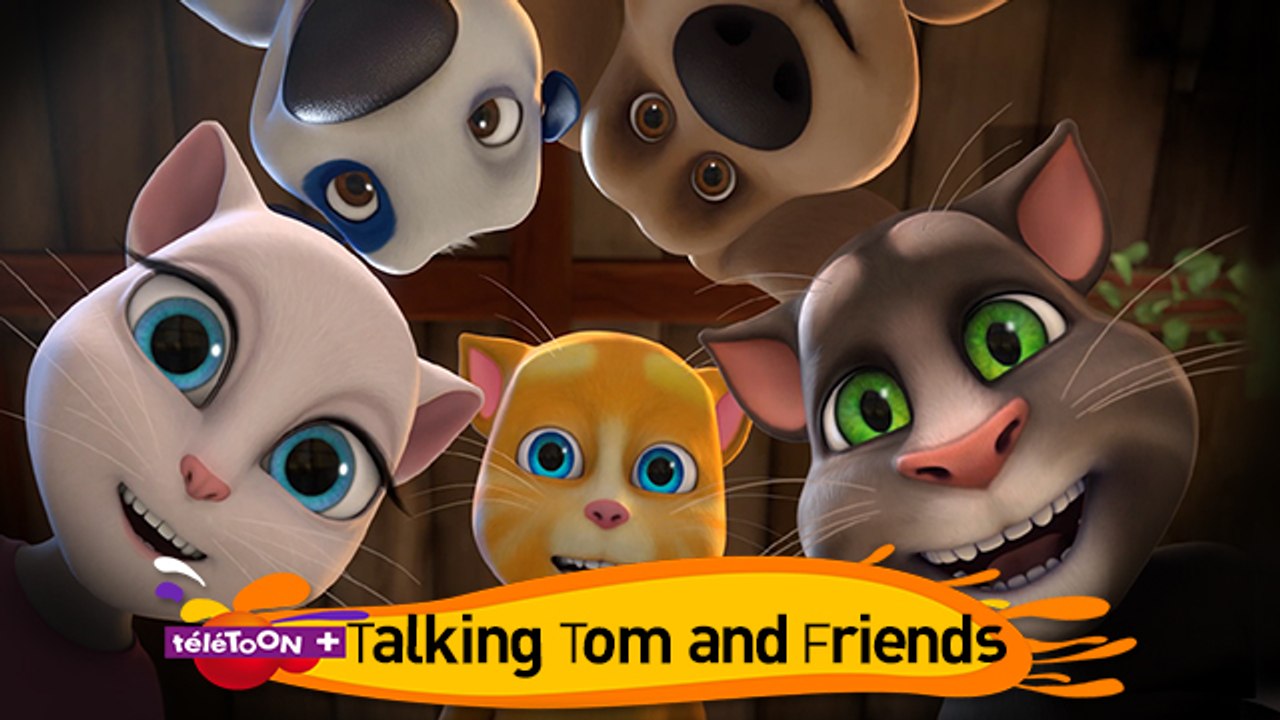TALKING TOM AND FRIENDS, ton nouveau dessin animé arrive sur TéléTOON+ pour les vacances de Noël !