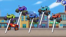 Blaze and the Monster Machines Finger Family Animation Nursery Rhyme Song