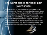 The Shoes You Wear May Be Hurting Your Back