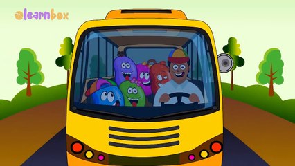 Wheels On The Bus Nursery Rhyme | Jelly Chocolate English Rhymes Kids Video Rhymes