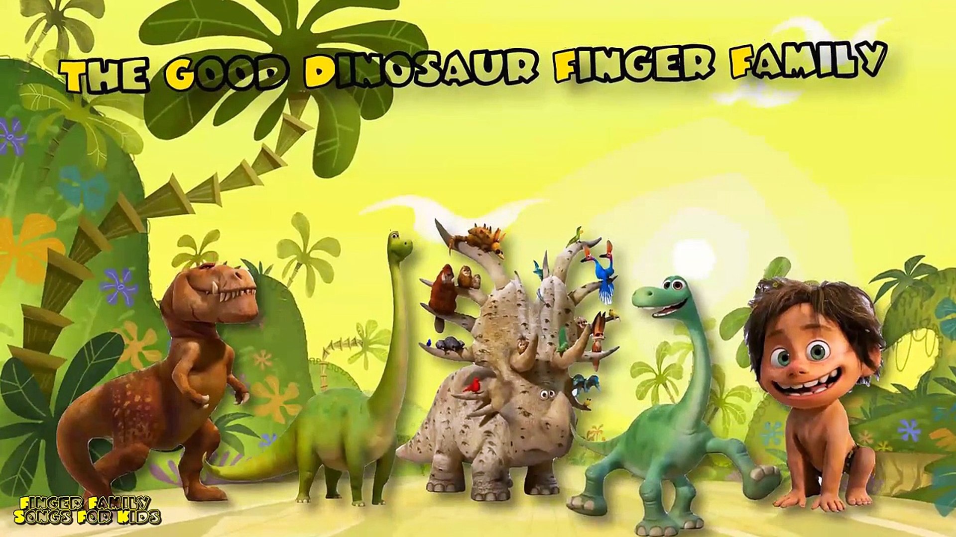 The Good Dinosaur Finger Family Finger Family Songs For Kids