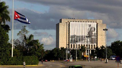 Flags fly at half-mast across Havana