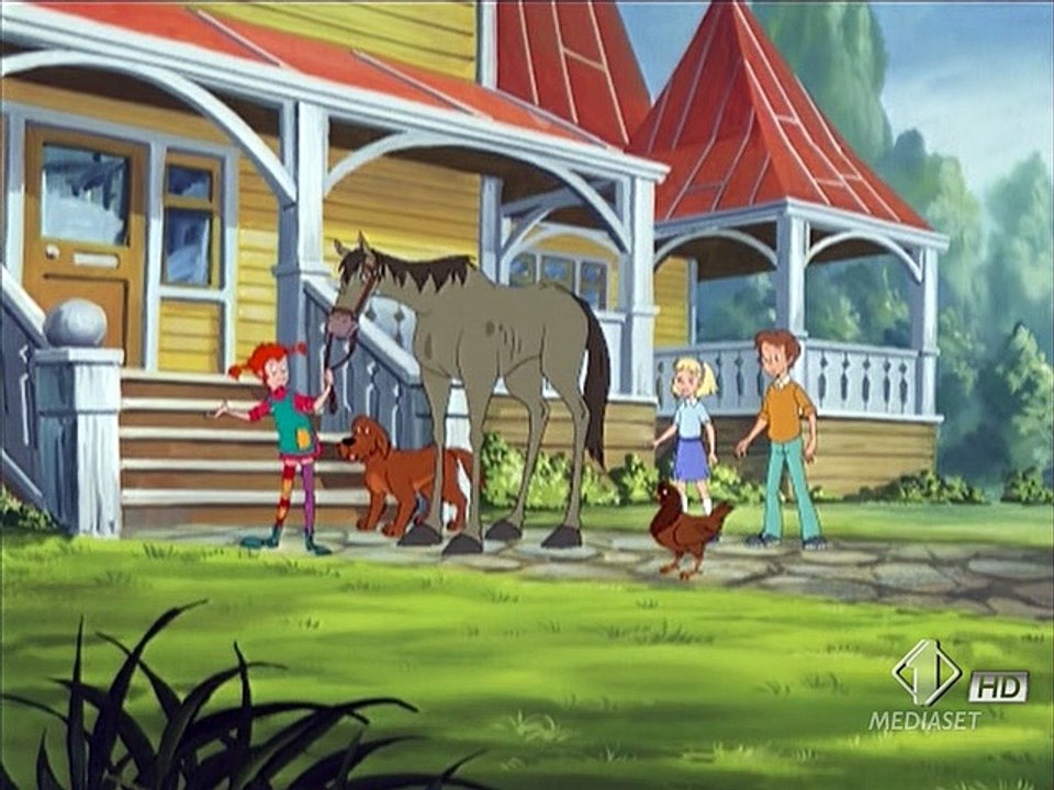 Pippi Calzelunghe - 21 - Pippi addestra degli animali e il loro padrone