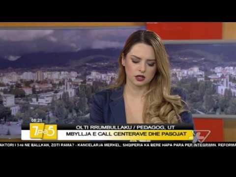 7pa5 - Mbyllja e Call Centerave dhe pasojat - 29 Nëntor 2016 - Show - Vizion Plus