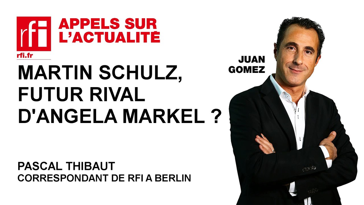 Martin Schulz, futur rival d'Angela Merkel ?