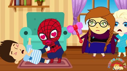 Frozen Elsa Scramble Your Boyfriend with Anna New Episodes! Finger Family Songs Nursery Rhymes