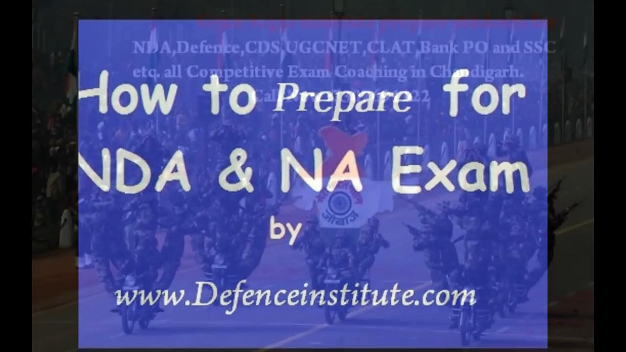 NDA Coaching In Chandigarh - Defence Institute