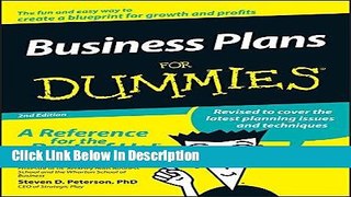 [Download] Business Plans For Dummies [Read] Online