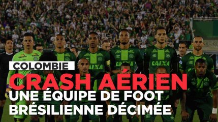Crash aérien en Colombie : une équipe de foot brésilienne décimée