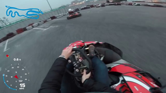 Karting: Un accident qu'il n'est pas près d'oublier