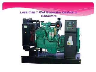 generators dealers in Bannerghatta