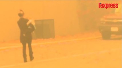 Incendie au Tennessee: une ville envahie par un étrange brouillard