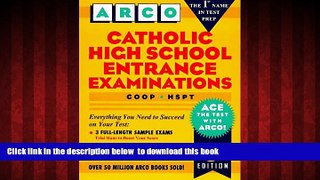 Download Eve P. Steinberg Catholic High School Entrance Examinations: Coop - Hspt (Arco Test