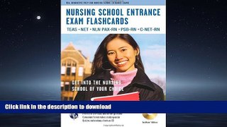 READ THE NEW BOOK Nursing School Entrance Exams (TEAS) Flashcard Book Premium Edition w/CD-ROM