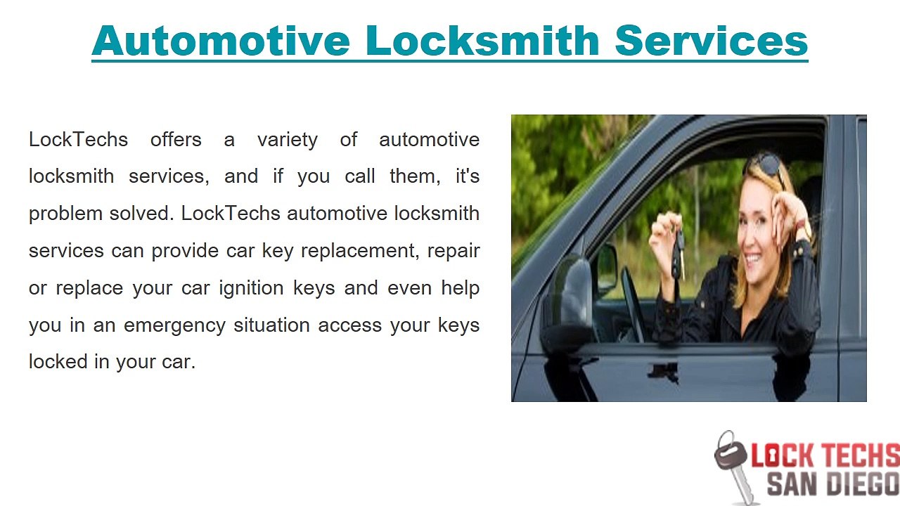 Locksmiths in San Diego, LockTechs