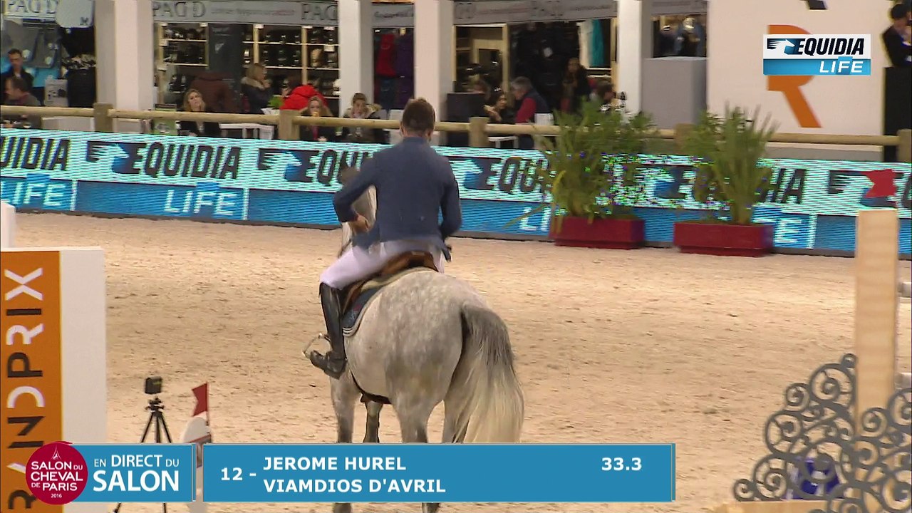 SALON DU CHEVAL EPREUVE 15 CSO 7 ANS etape 2