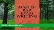 Pre Order Master Bar Exam Writing: Bar Essay Writing A - Z Budget Law School For The Bar mp3