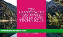 Online Budget Law School For The Bar 70% Contracts Law Essays - style and technique: Contracts law