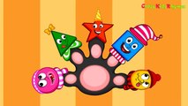 Finger Family Rhyme | SHAPES Finger Family Rhyme - Song | Nursery Rhymes Songs