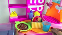Baby Pop Gaat Naar Het Restaurant Frietjes Eten Met Salade Pop Corn En Echt Drinken Nenuco Doll