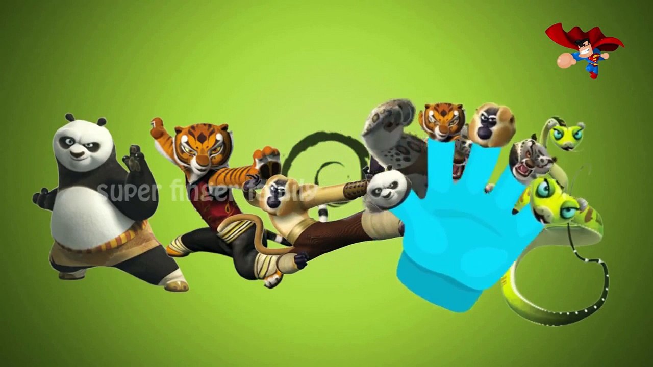 ♥‿♥kungfu panda finger family kungfu panda finger family finger family collection kid songs ^ ‘‿ ^