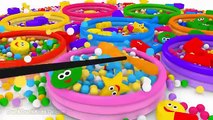 Learn Shapes for Children Baby Toddlers Kindergarten Kids 3D Colors Ball Pit