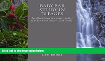 Buy Ivy Black letter law books Baby Bar Study In 70 Pages: Ivy Black letter law books. Author of 6