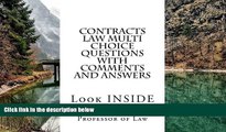 Buy Jean Steve, Professor of Law Contracts Law Multi Choice Questions with comments and answers: