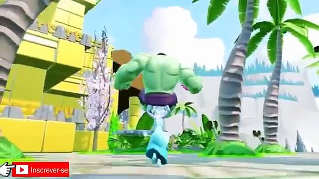 Homem Aranha Desenho Animado Em Portugues - Hulk, Frozen Elsa, Pato Donald, Mickey Mouse