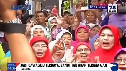 Sandiaga Uno Bicara Soal Aplikasi Cegah KDRT