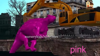 3d Dinosaurs Colors Songs For Kids Children | Colors For toddlers to Learn Teaching Colors