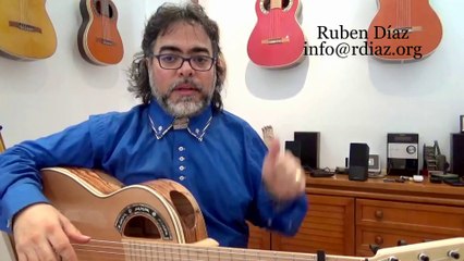 What is a falseta (reloaded) flamenco guitar / Paco de Lucia´s style / Ruben Diaz / Spain
