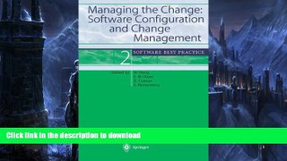 FAVORIT BOOK Managing the Change: Software Configuration and Change Management: Software Best