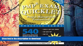 READ THE NEW BOOK PMP Exam Quicklet: Project Management Professional Practice Exams PREMIUM BOOK