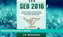 PDF ONLINE Seo: 2016: Search Engine Optimization, Internet Marketing Strategies   Content