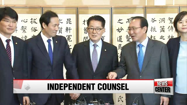 Opposition parties select two candidates for independent counsel