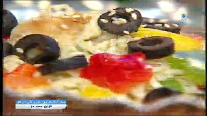 رول مرغ با فلفل کبابی