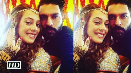 Bride Hazel flaunts her Mehendi with Groom Yuvraj Singh