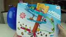 THOMAS and FRIENDS Toy Train MINIS TWIST N TURN STUNT TOWER Kinder Egg Huge Surprise Eggs ToysReview