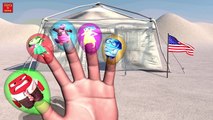 FROZEN PEZ DISPENSER BALLOON Finger Family & MORE | Nursery Rhymes In 3D Animation