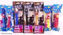 Batman V Superman Wonder Woman Candy Pez Dispensers Learn Colors! Learn to Count!
