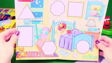 Sesame Street Play-Doh Toy Cookie Monster Playdough by Kidstvsongs