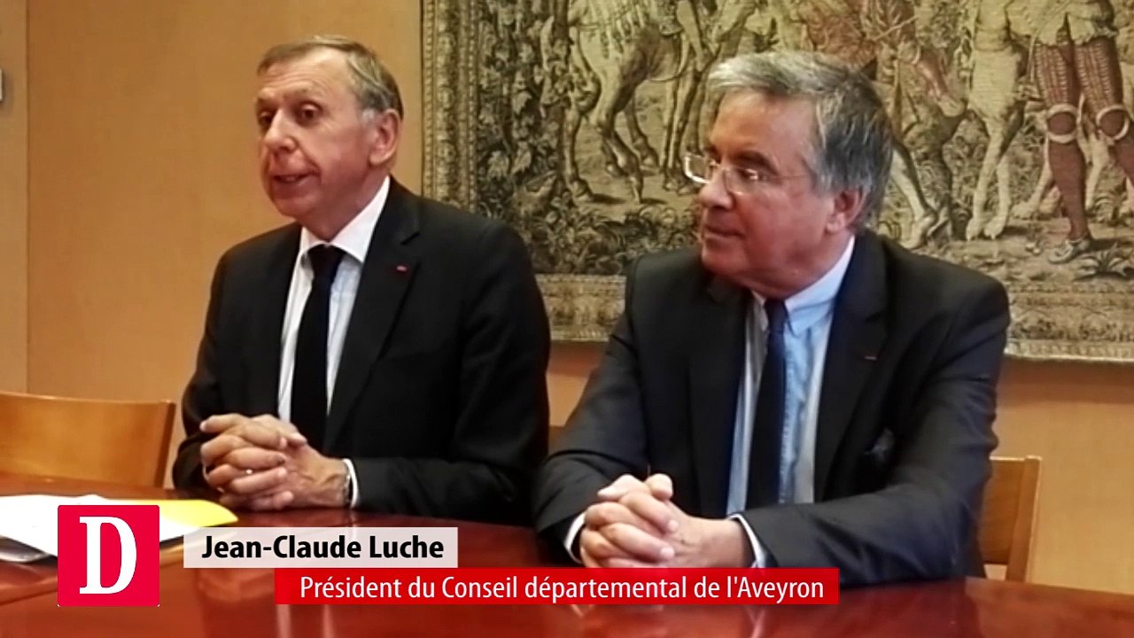 Conseil départemental de l'Aveyron : Jean-Claude Luche passe la main à Jean-François Galliard