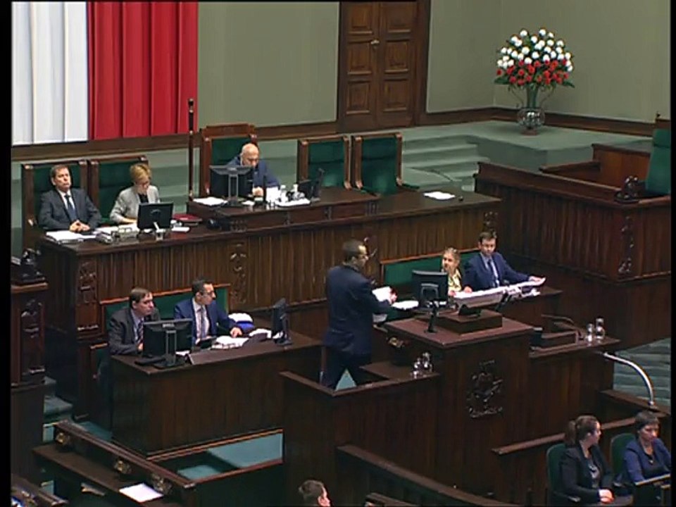 Poseł Marcin Horała - Wystąpienie z dnia 16 listopada 2016 roku.
