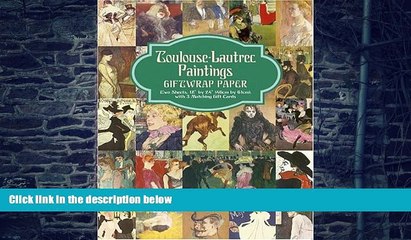 Buy Henri de Toulouse-Lautrec Toulouse-Lautrec Paintings Giftwrap Paper: Two Sheets 18" x 24"