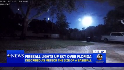 Pluie de météorites en Floride