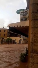 Inondation suite a un gros orages stationnaire a ST GILLES GARD 30