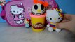 Play-Doh Hello Kitty and more Hello Kitty. Create Hello Kitty with Play-Doh. Plasticine Hello Kitty!