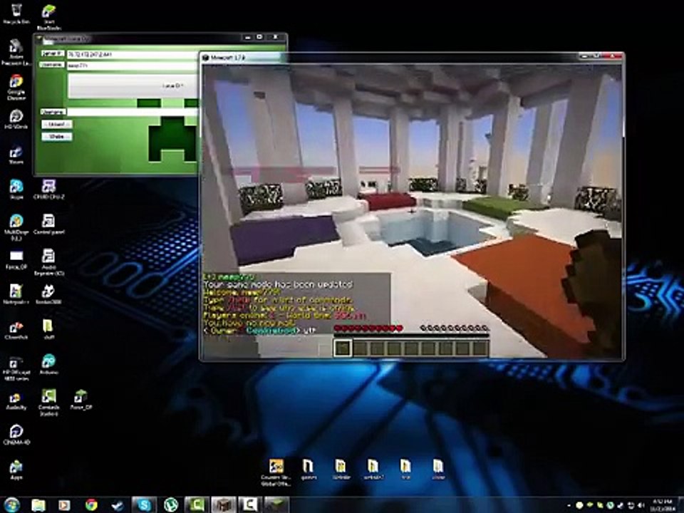 MINECRAFT FORCE OP 1.9 2016!